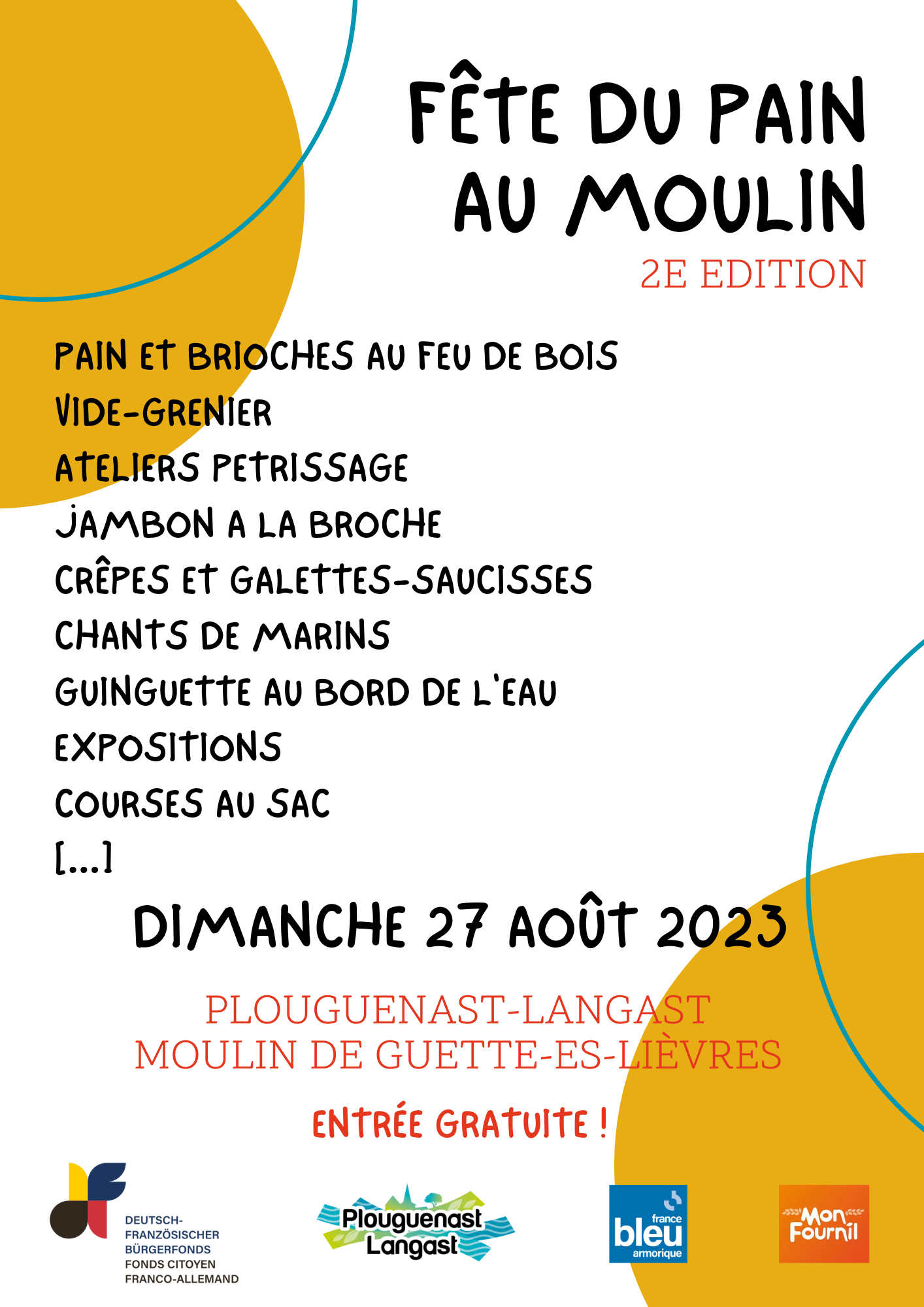 La Fête du Pain au&nbsp;Moulin