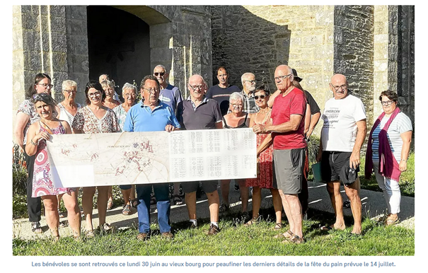 À Plouguenast-Langast, le dimanche 14 juillet sera une journée festive pour célébrer 200 ans de pain et&nbsp;d’histoire